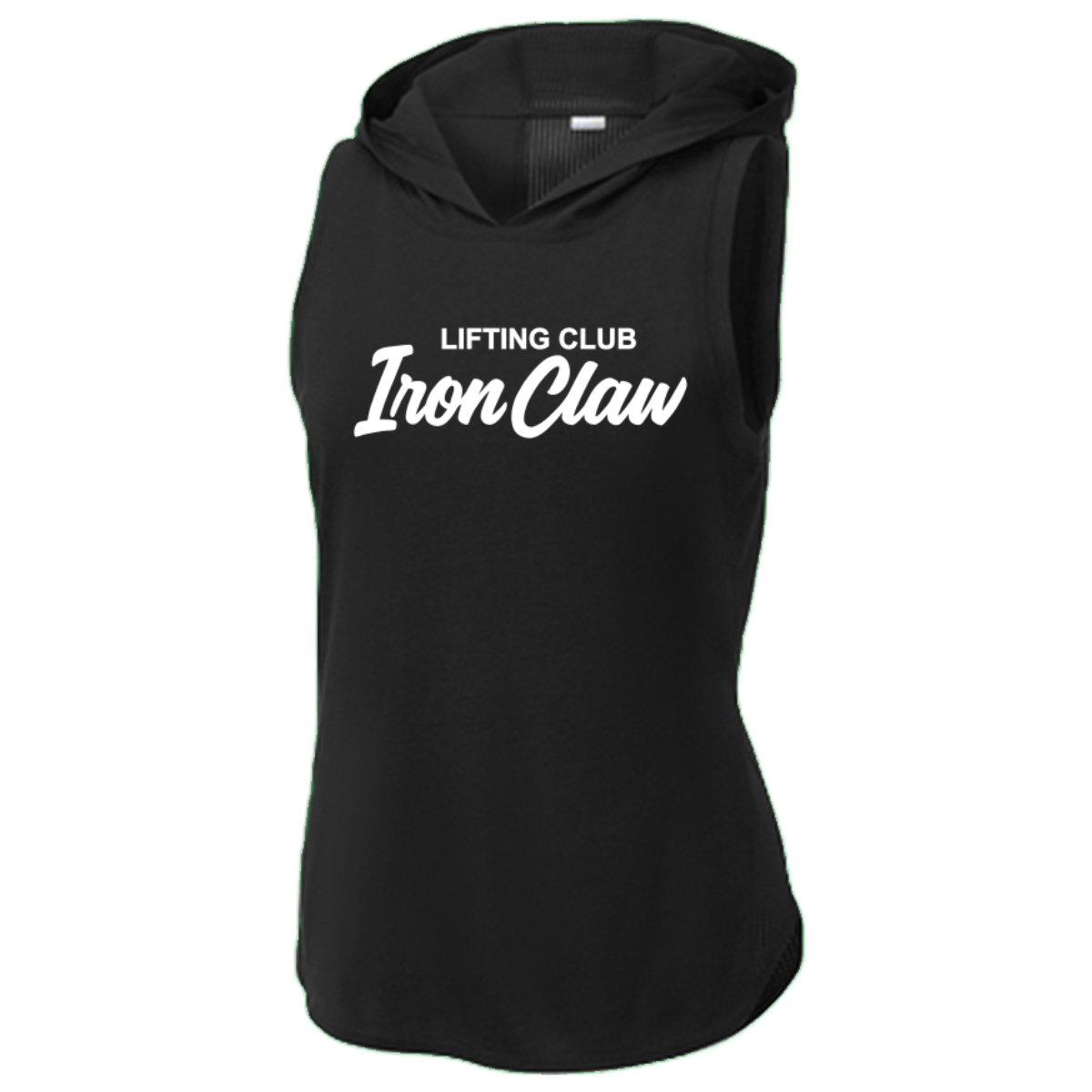 Women's Iron Claw Sport-Tek Solid Hoodie Tank