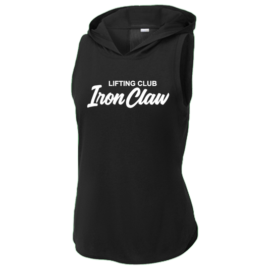 Women's Iron Claw Sport-Tek Solid Hoodie Tank