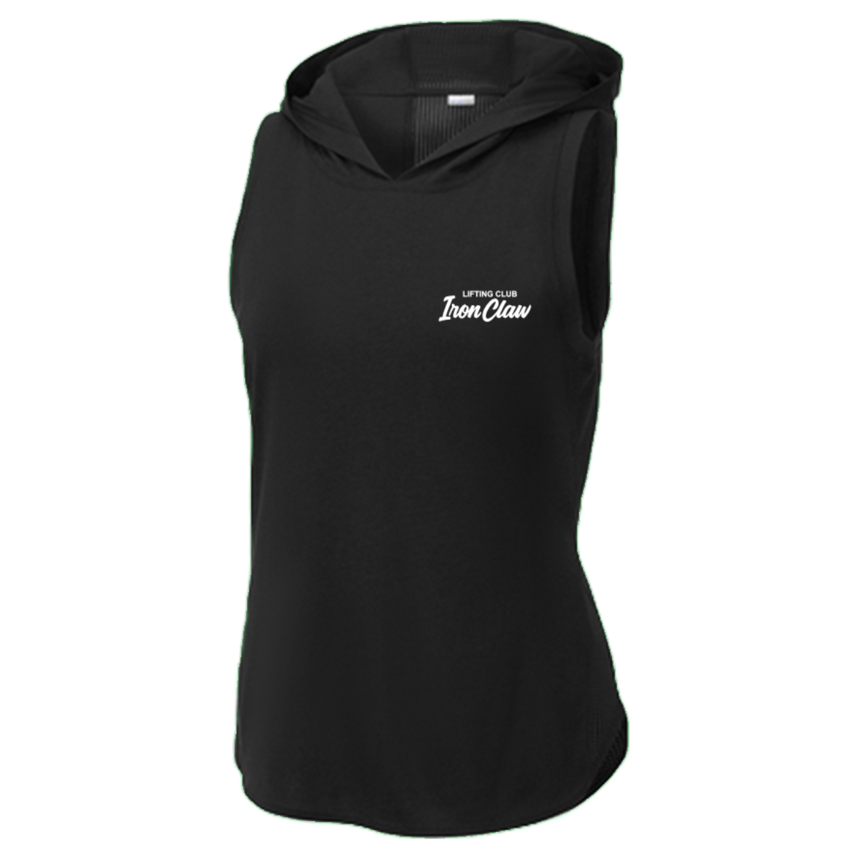 Women's Iron Claw Sport-Tek Solid Hoodie Tank