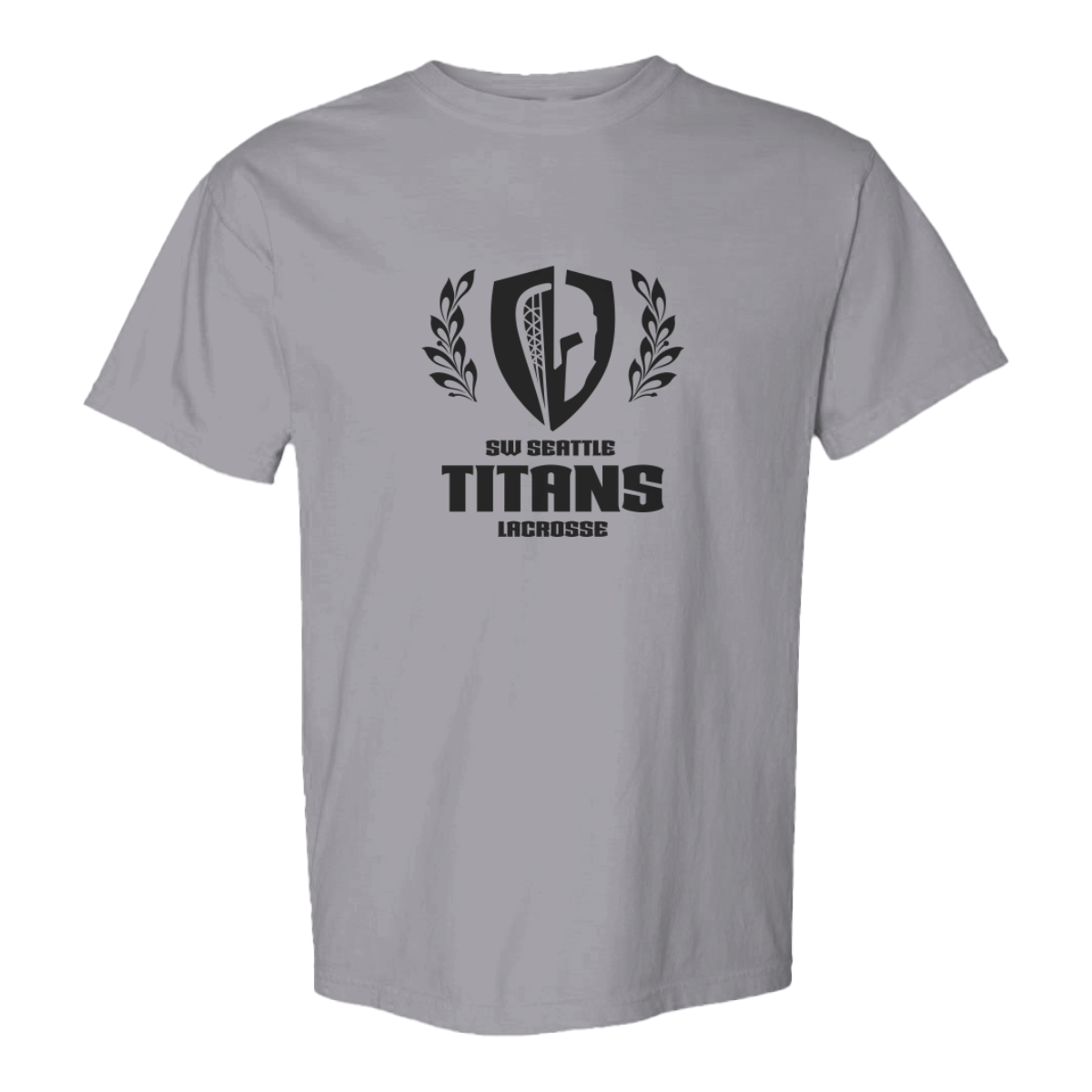 Adult SW Titan Lacrosse Comfort Colors Heavyweight T-Shirt
