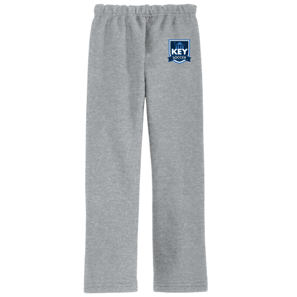 Adult Key Soccer Open-Bottom Gildan Relaxed Sweatpants