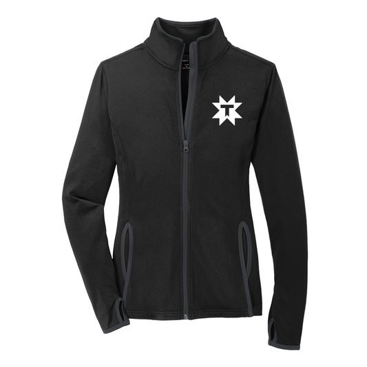 Women's Thump Lacrosse Sport-Tek Sport-Wick Stretch Full Zip Jacket