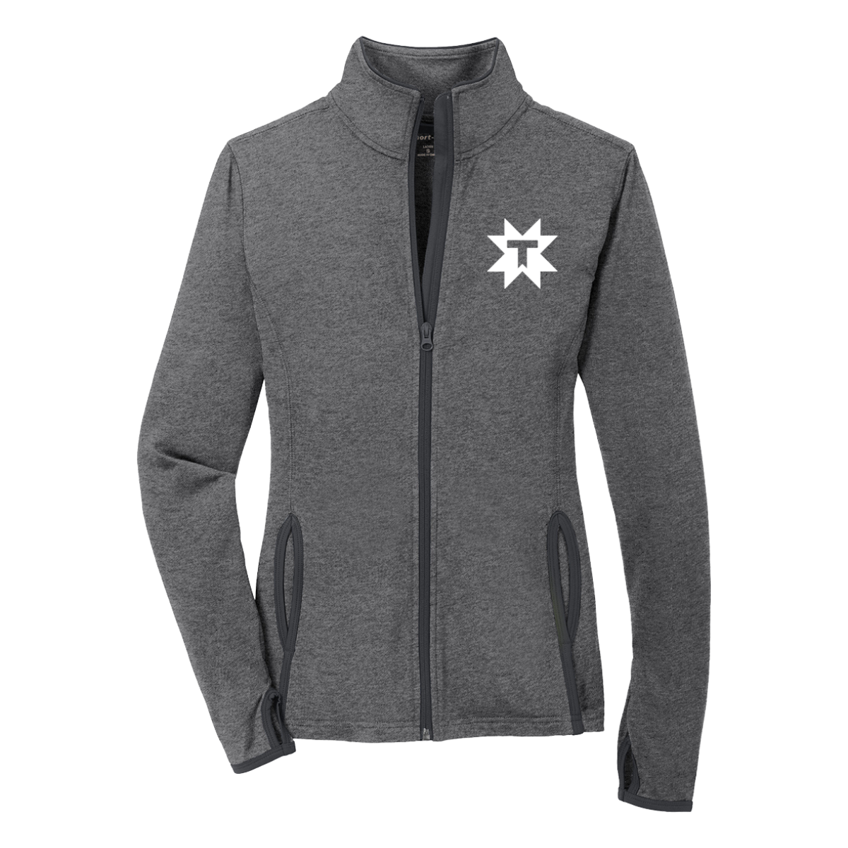 Women's Thump Lacrosse Sport-Tek Sport-Wick Stretch Full Zip Jacket