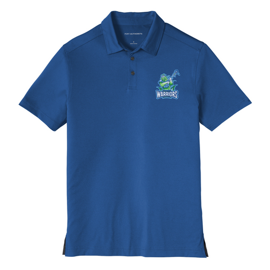 Adult Seattle Warriors Lacrosse Port Authority Stretch Polo