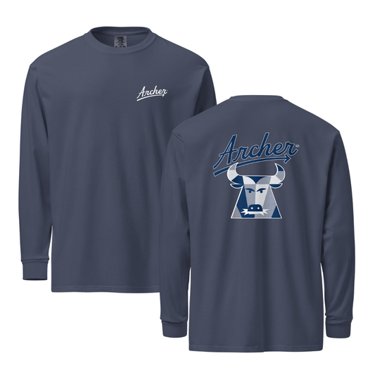 Adult Archer Meat Snacks Comfort Colors Long Sleeve T-Shirt
