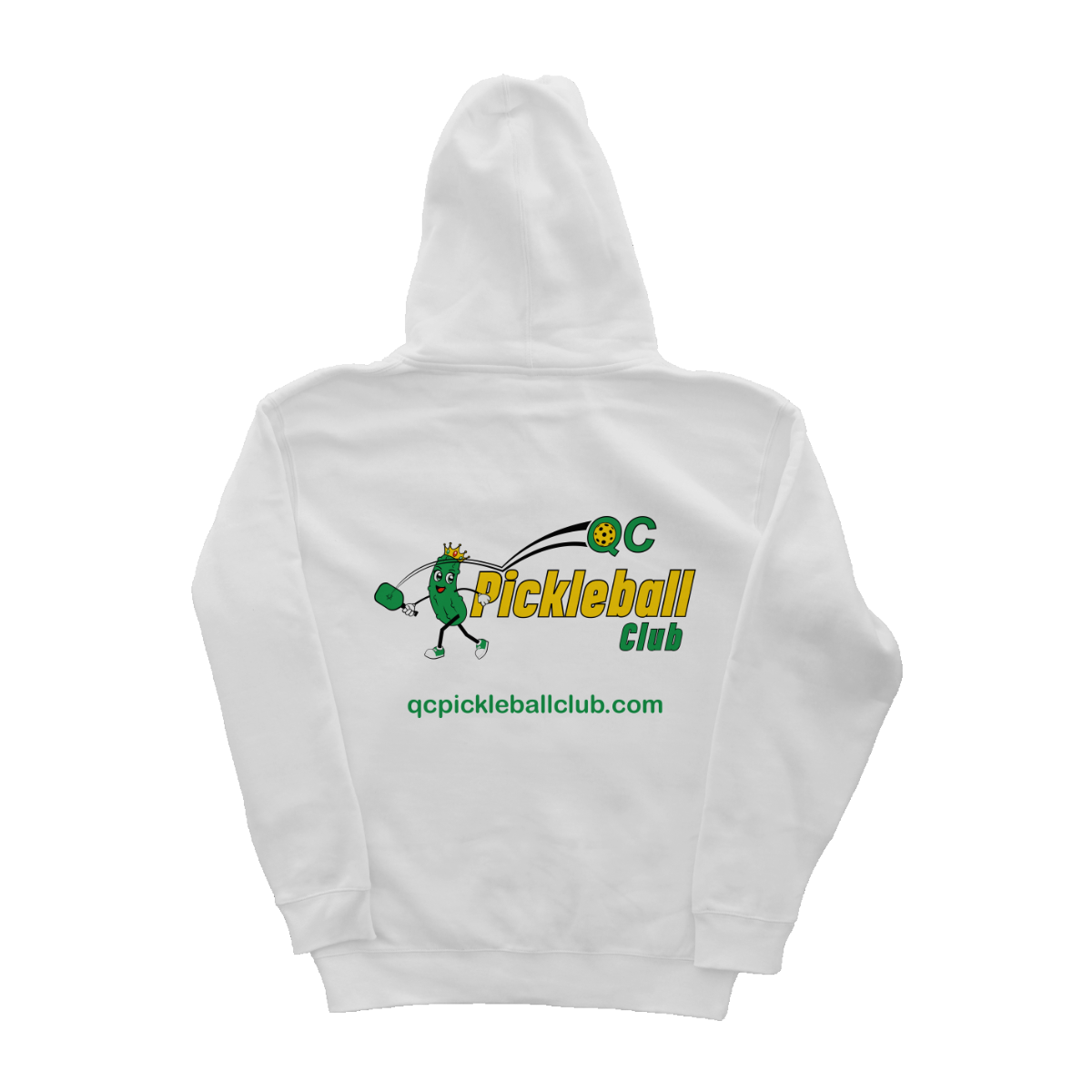 Adult QC Pickleball Club Full Zip Hoodie