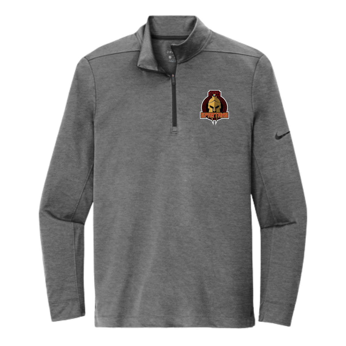 Adult Spartans Nike Dry 1/2 Zip Cover Up