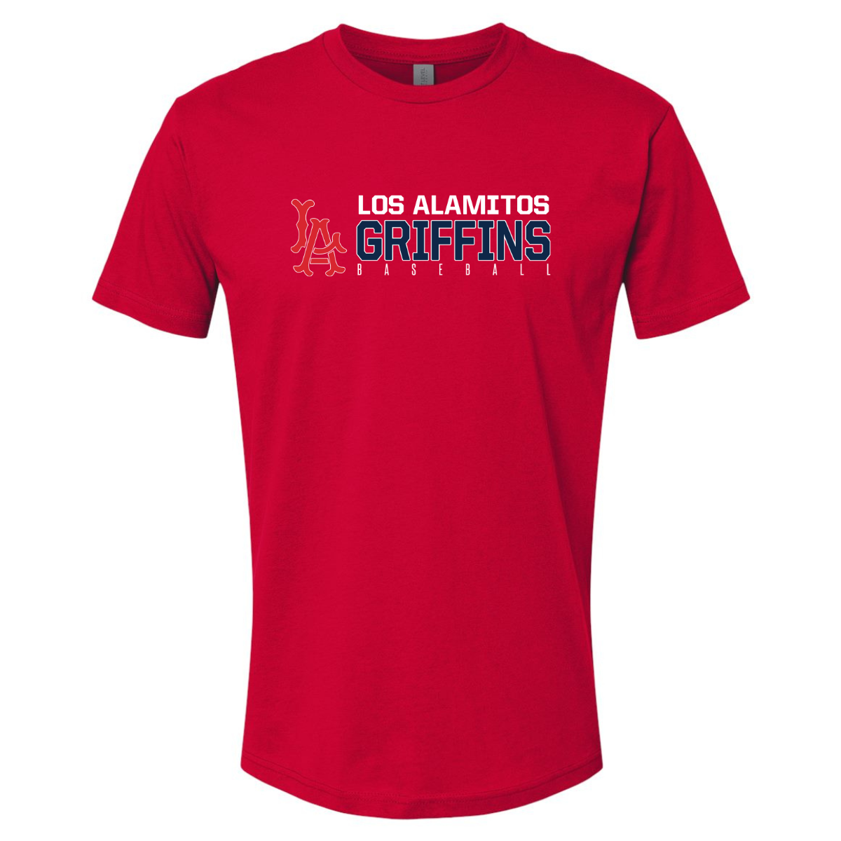 Adult LA Baseball Next Level Cotton T-Shirt