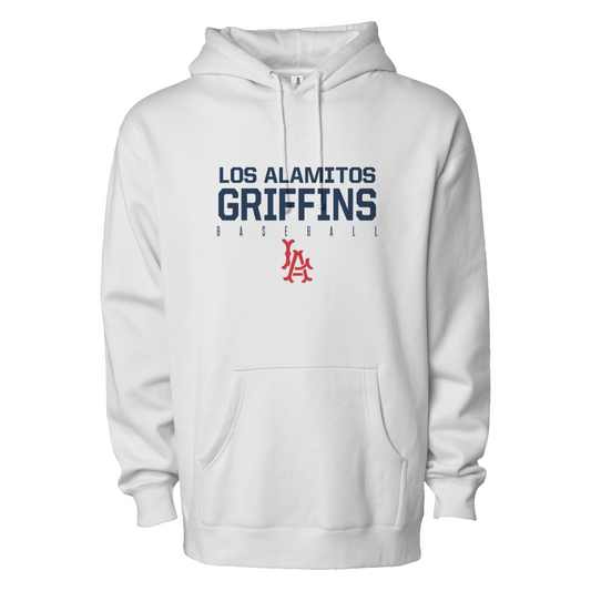 Adult Los Alamitos Baseball Heavyweight Pullover Hoodie