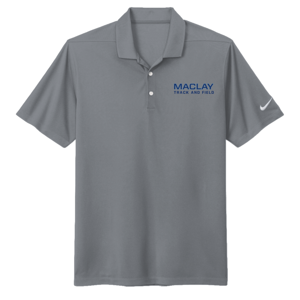Adult Maclay Track & Field Nike Dri-FIT Micro Pique 2.0 Polo