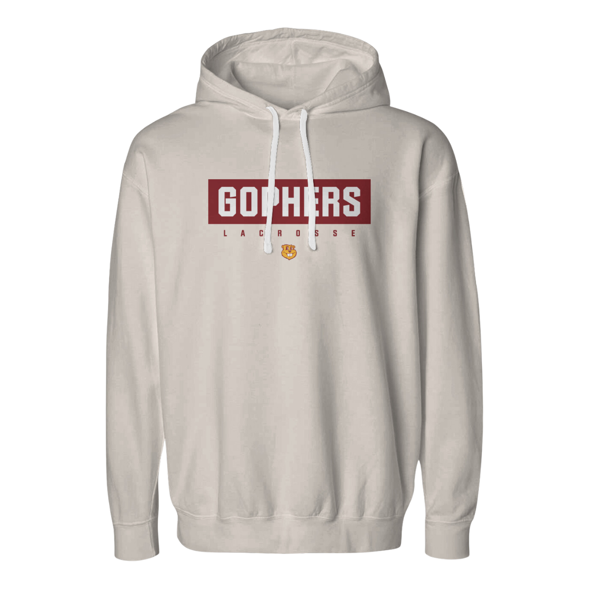 Adult Minnesota Lacrosse Comfort Colors Lightweight Hoodie