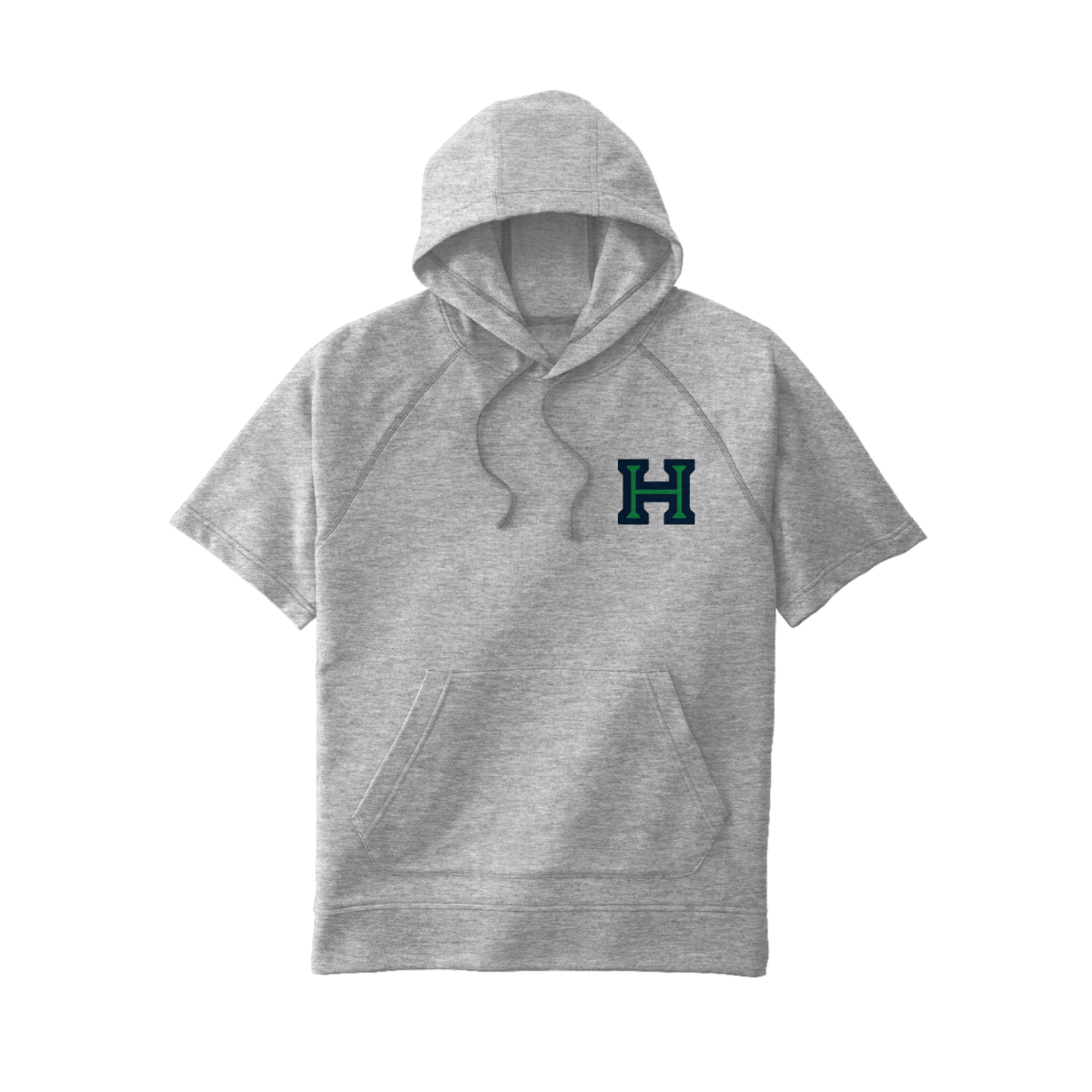 Adult Hoya Lacrosse Tri-Blend Fleece Short Sleeve Pullover Hoodie