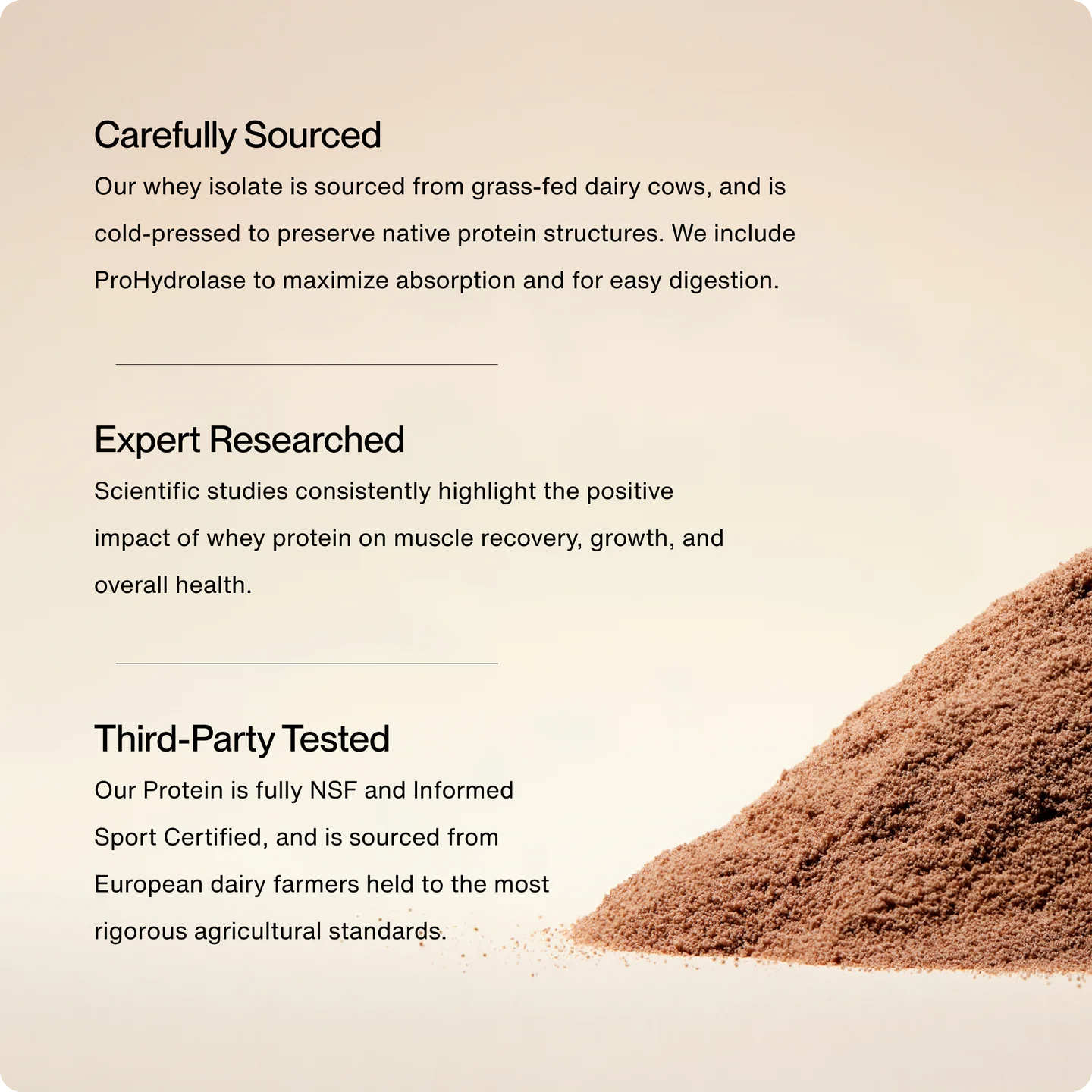 Grass Fed Whey Protein Isolate Powder
