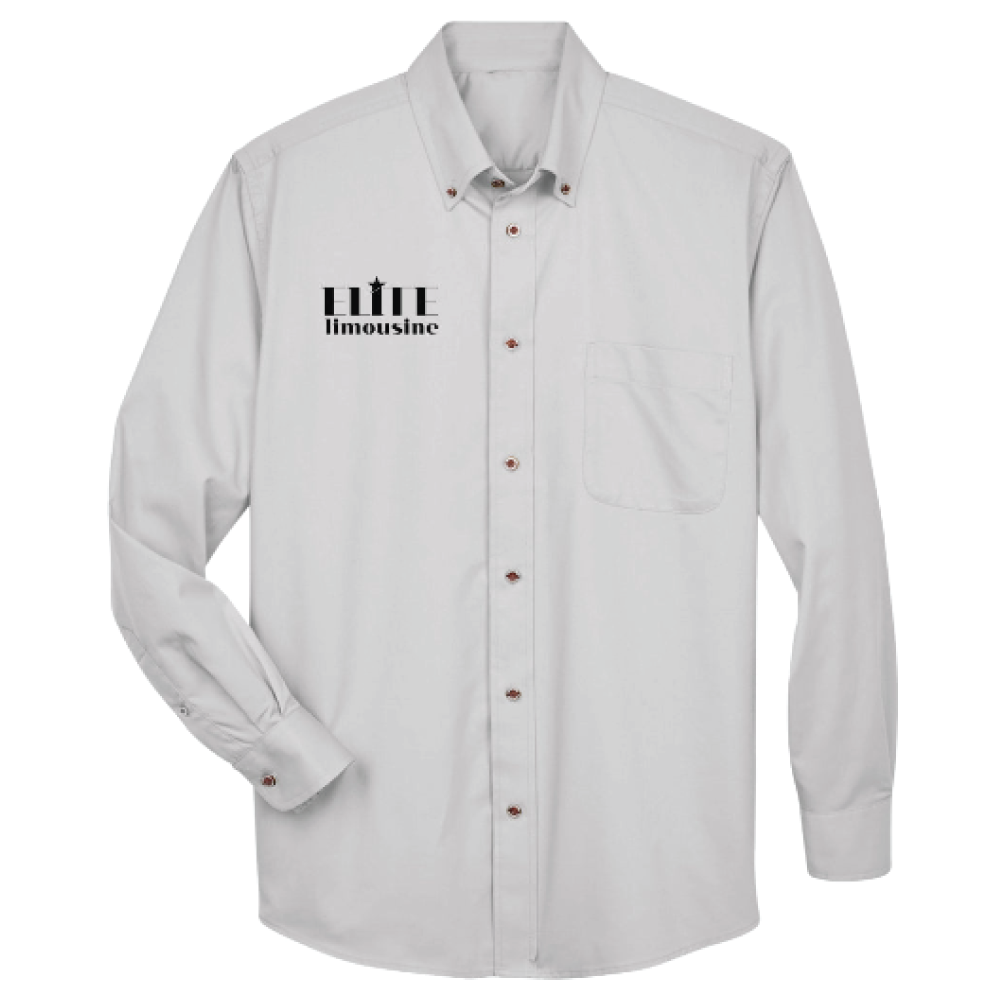 Adult Elite Limousine Service Inc Button Down Shirt