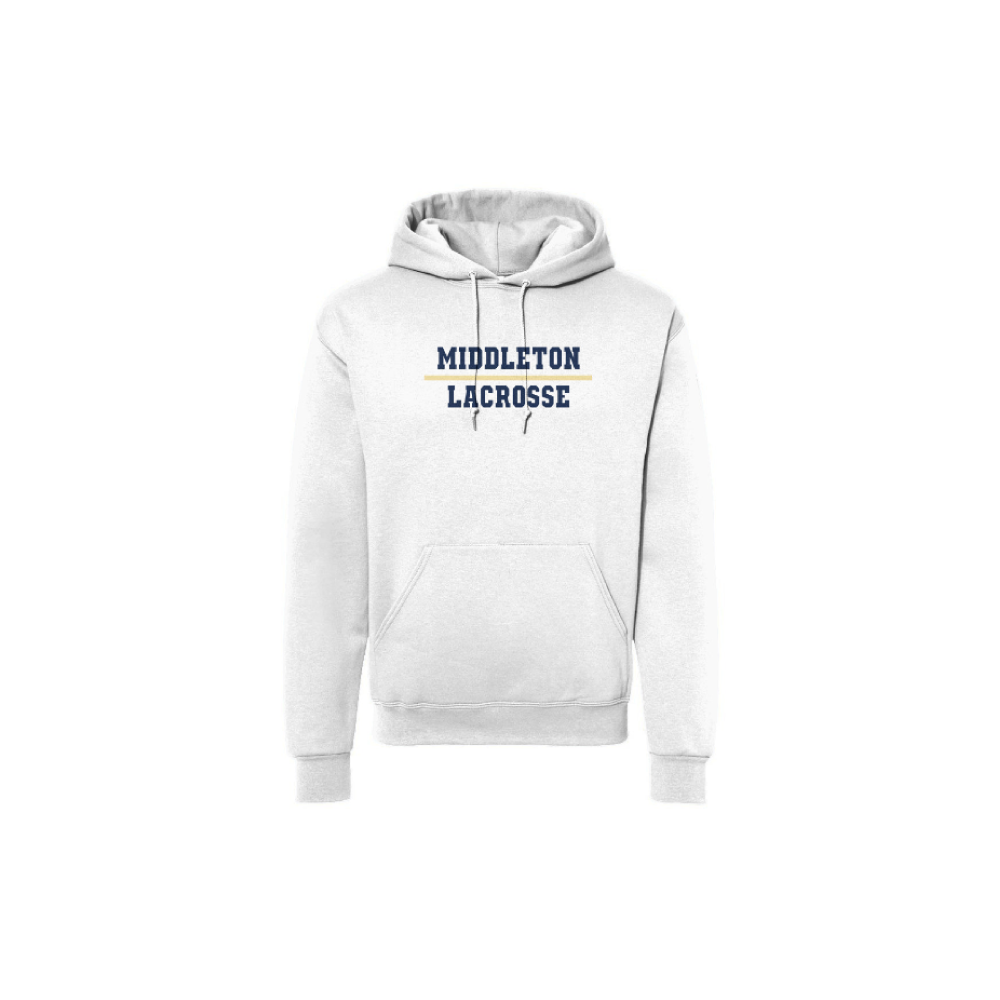 Adult Middleton Lacrosse Jerzees Blend Hoodie