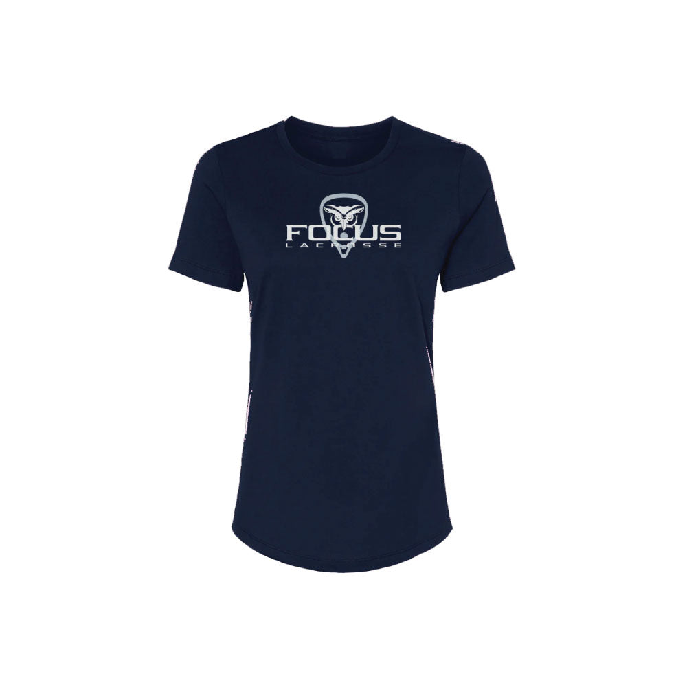 Women's Focus Lacrosse Bella + Canvas Relaxed T-shirt