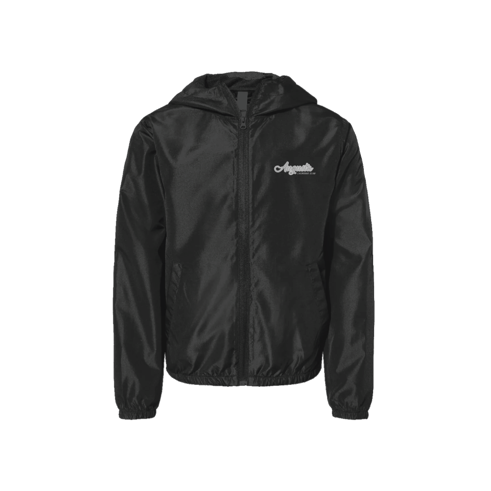 Youth Augusta Lacrosse Club Lightweight Windbreaker Full-Zip Jacket
