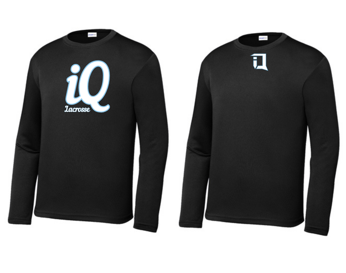 Youth Performance LS T-Shirt B (White Logo)