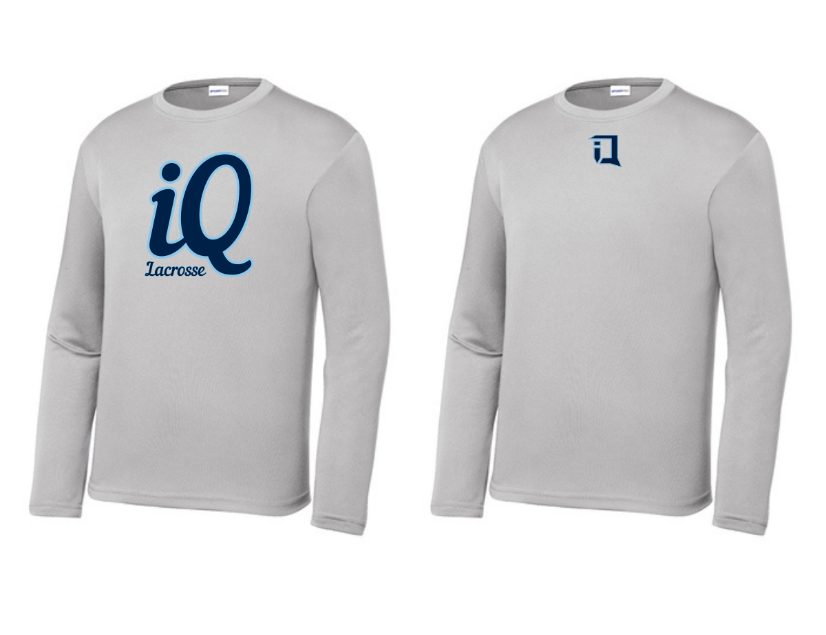 Youth Performance LS T-Shirt B (Navy Logo)