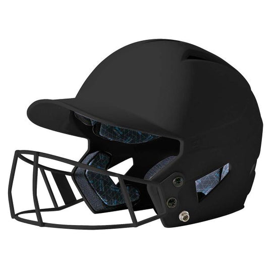 Champro HX Rise Fastpitch Matte Batting Helmet w/Faceguard