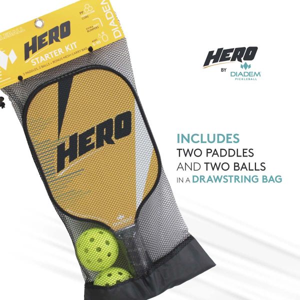 Diadem Hero Starter Pickleball Kit