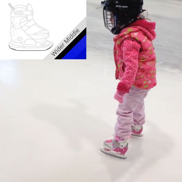 Winnwell Youth Ice Hockey Skates w/ Balance Blades