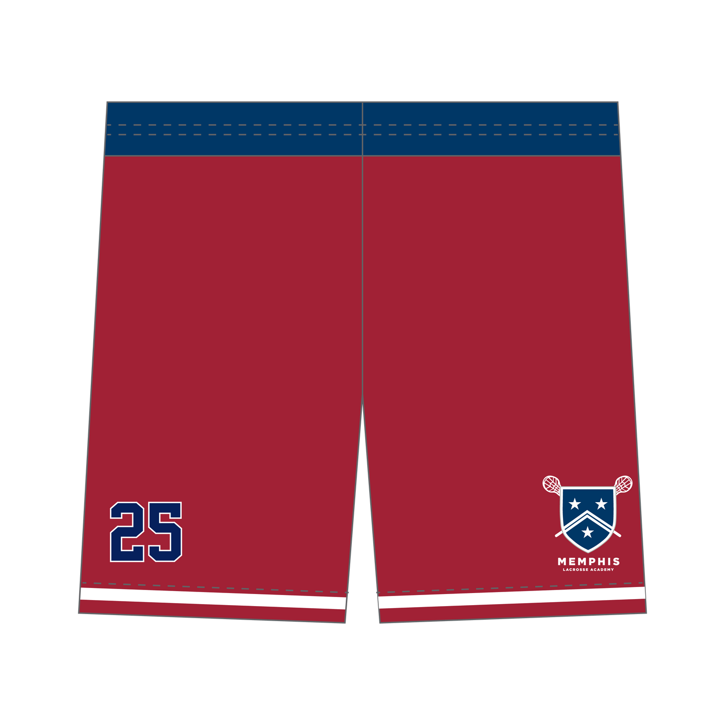 Memphis Lacrosse Academy Game Shorts