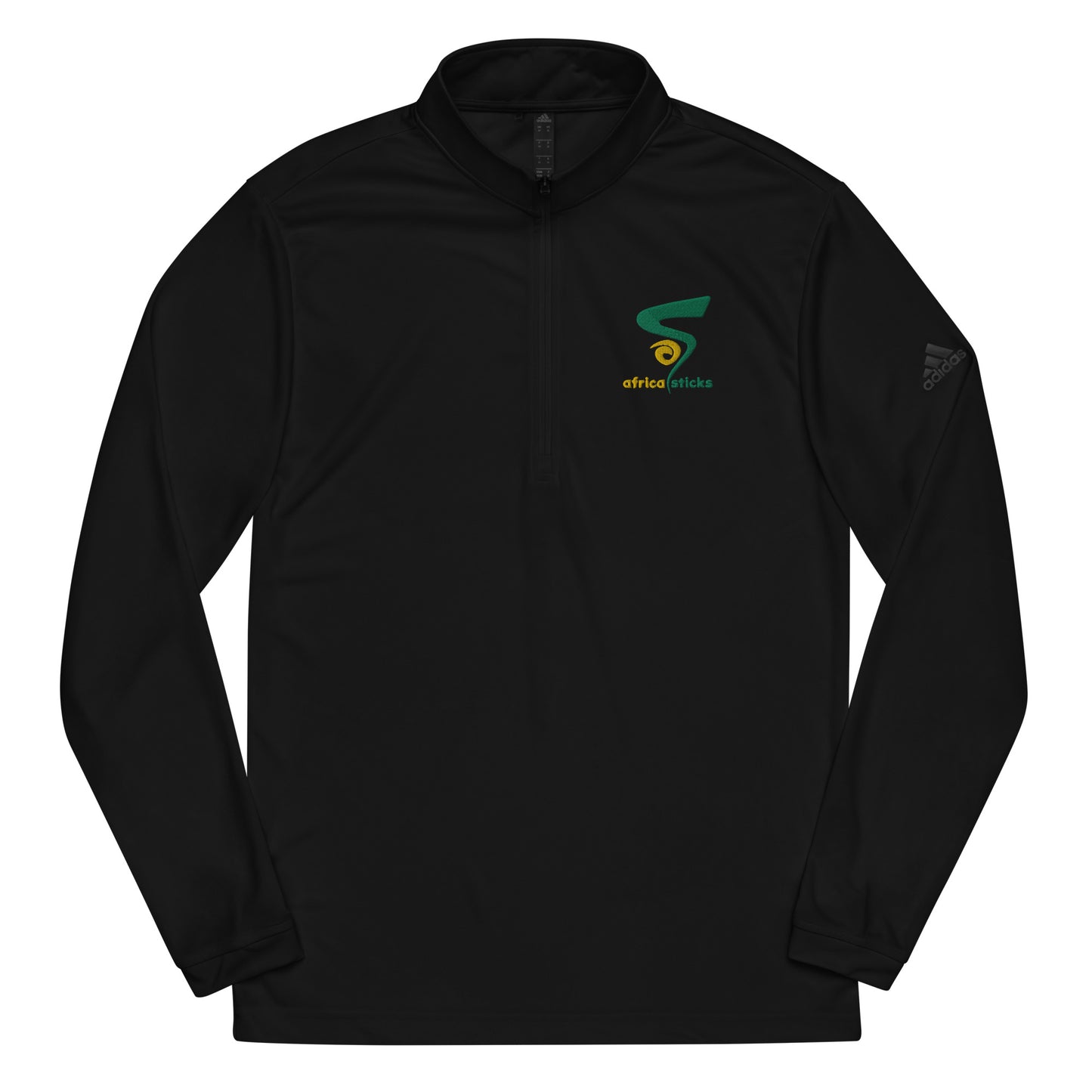 Adult Africa Sticks Adidas Quarter Zip Pullover