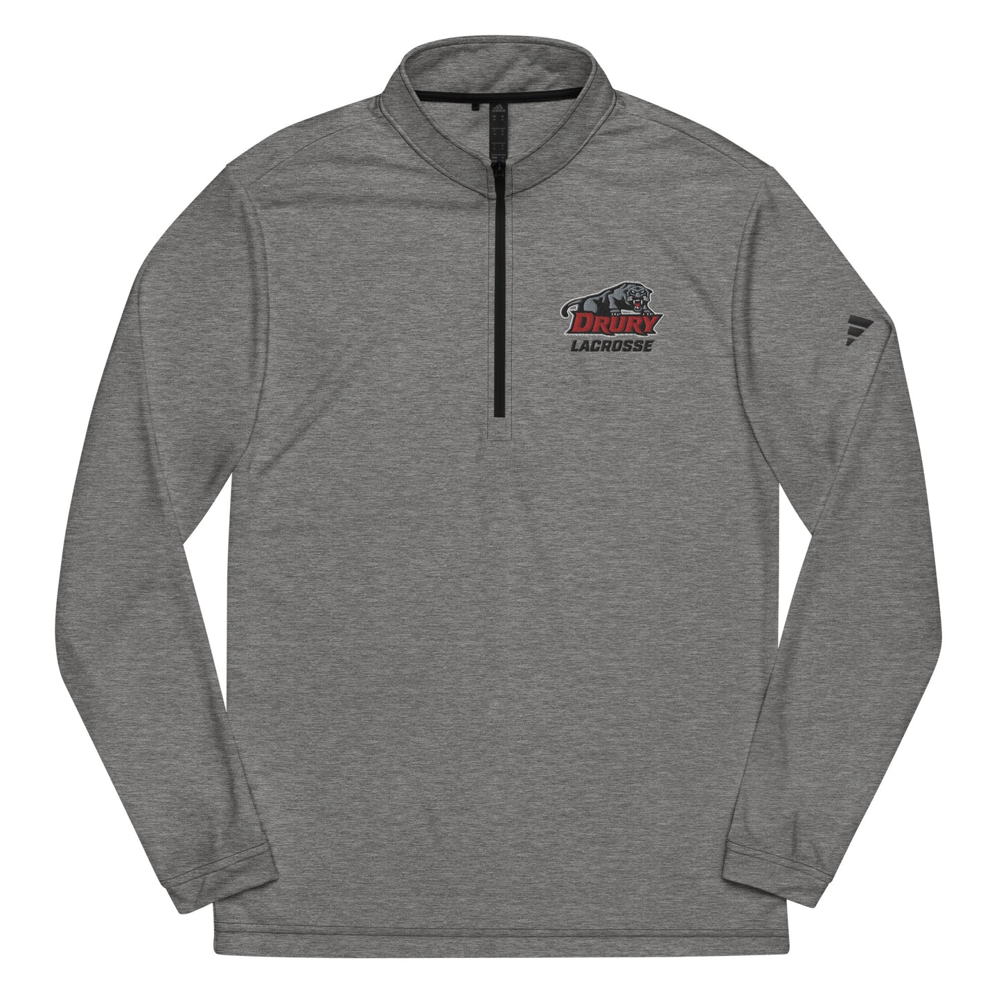 Adult Drury Lacrosse Adidas Quarter Zip Pullover
