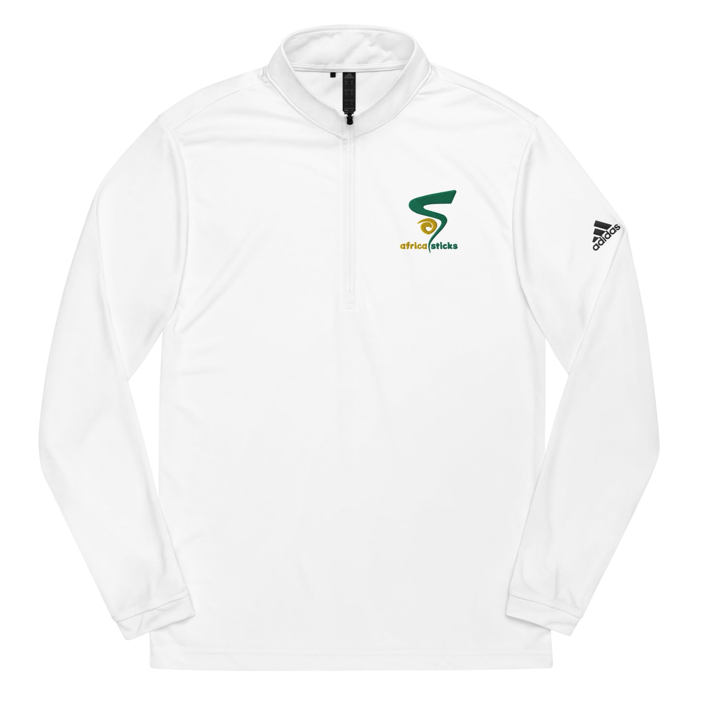 Adult Africa Sticks Adidas Quarter Zip Pullover