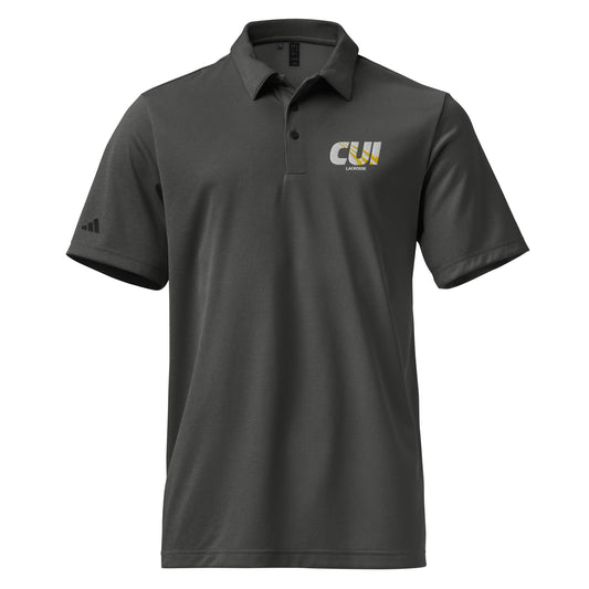 Adult CUI Lacrosse Adidas Space-Dyed Polo