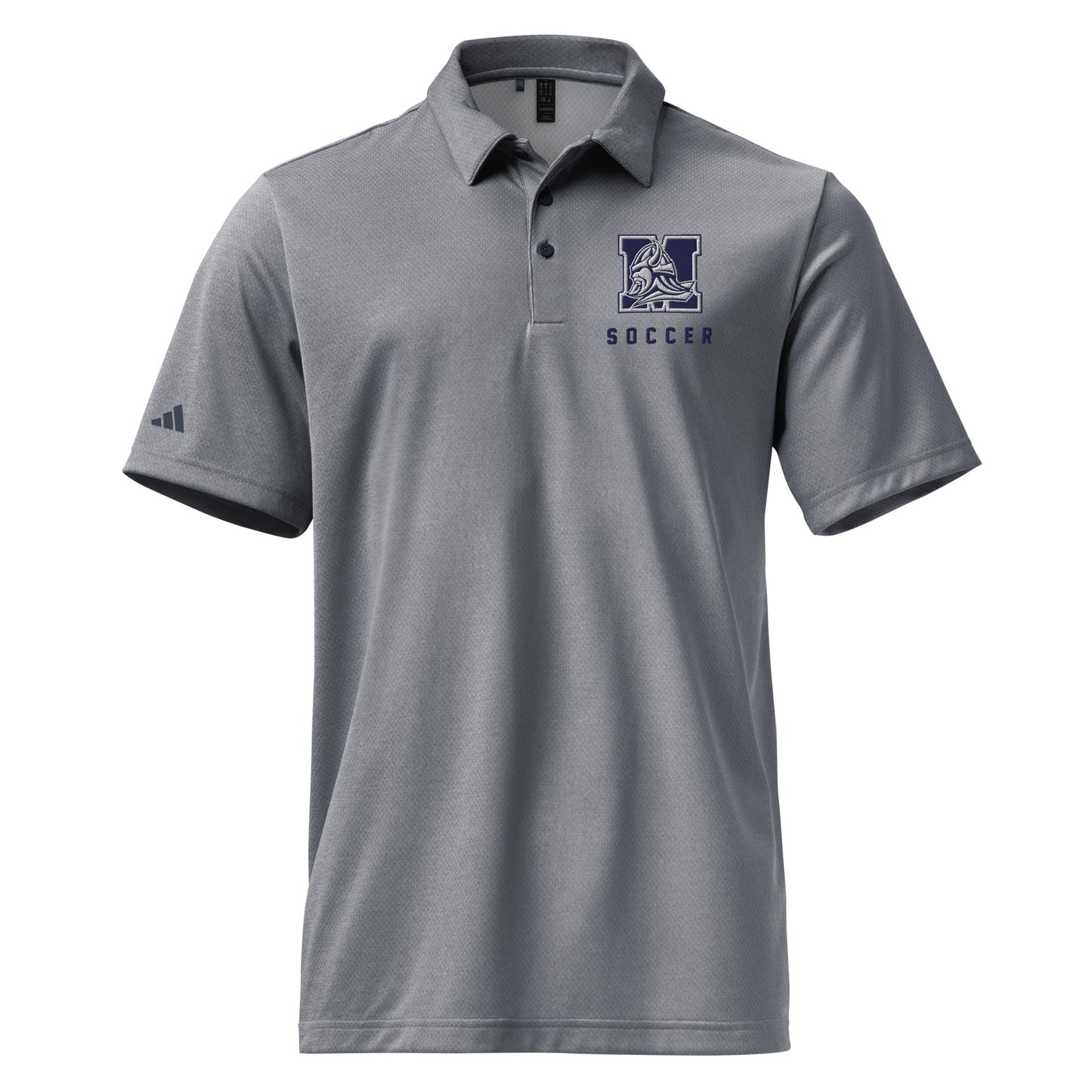 Adult Maclay Soccer Adidas Space-Dyed Polo Shirt