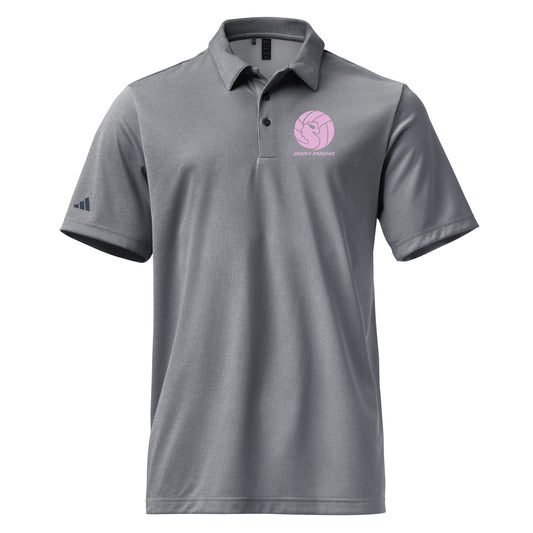 Adult Driven Dragons Adidas Space-Dyed Polo