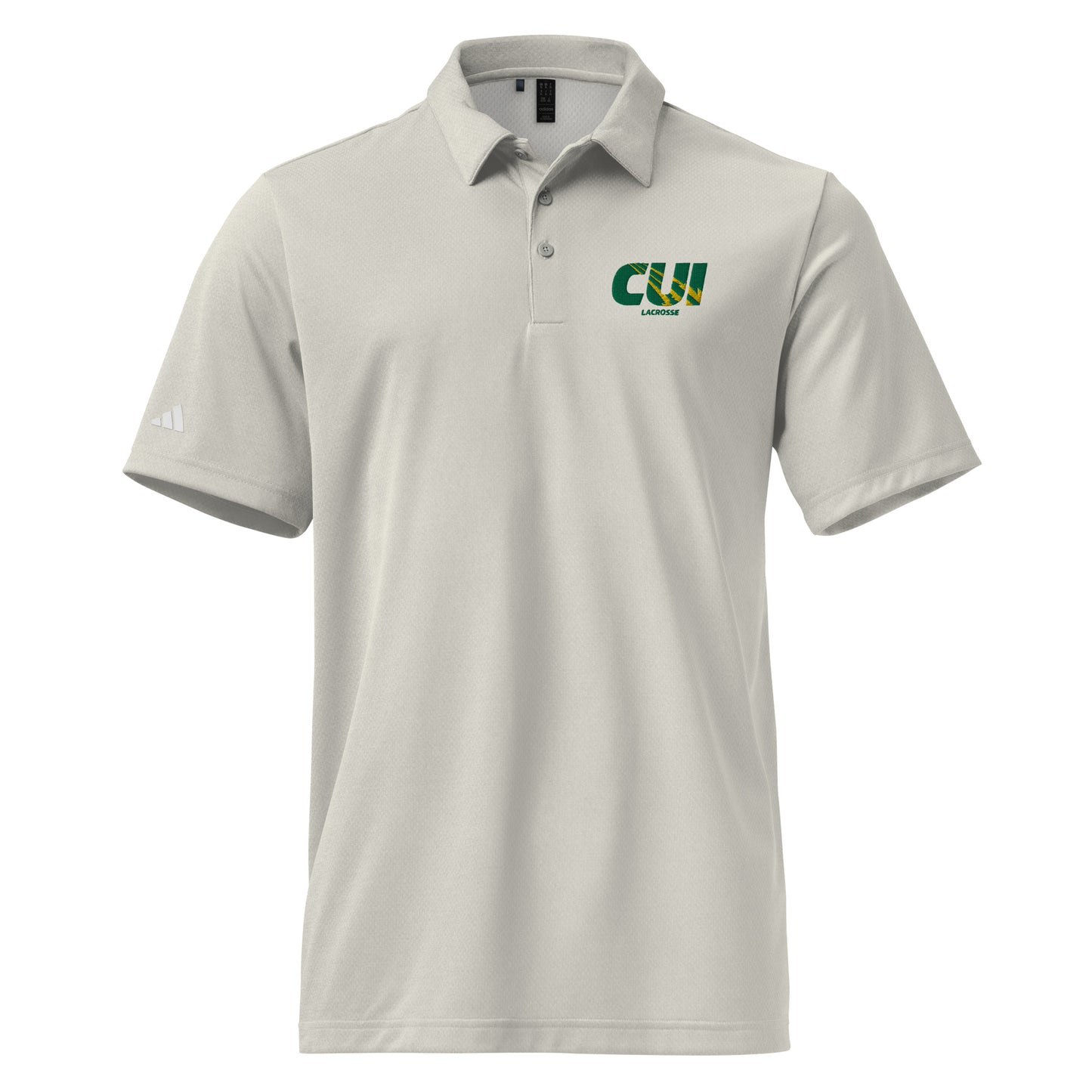 Adult CUI Lacrosse Adidas Space-Dyed Polo