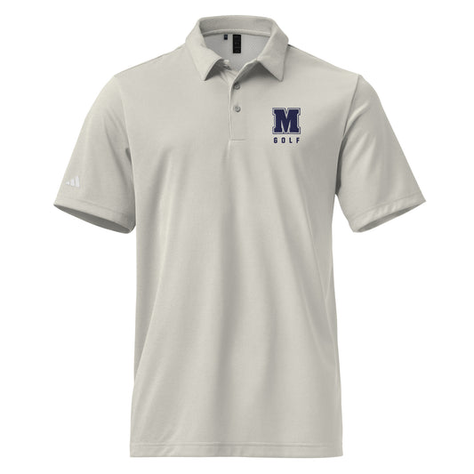 Adult Maclay Golf Adidas Space-Dyed Polo Shirt