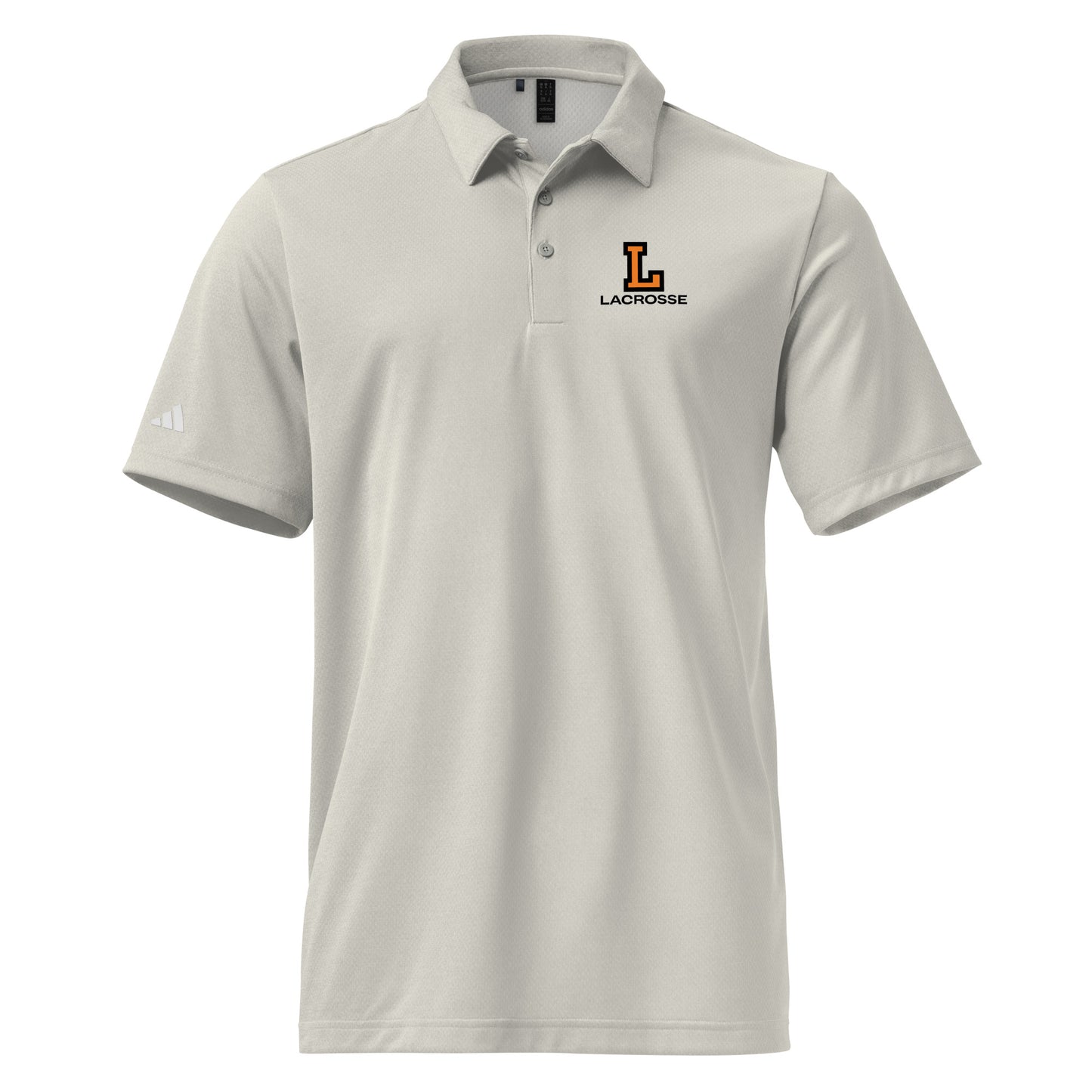 Adult Linsly Lacrosse Adidas Space-dyed Polo
