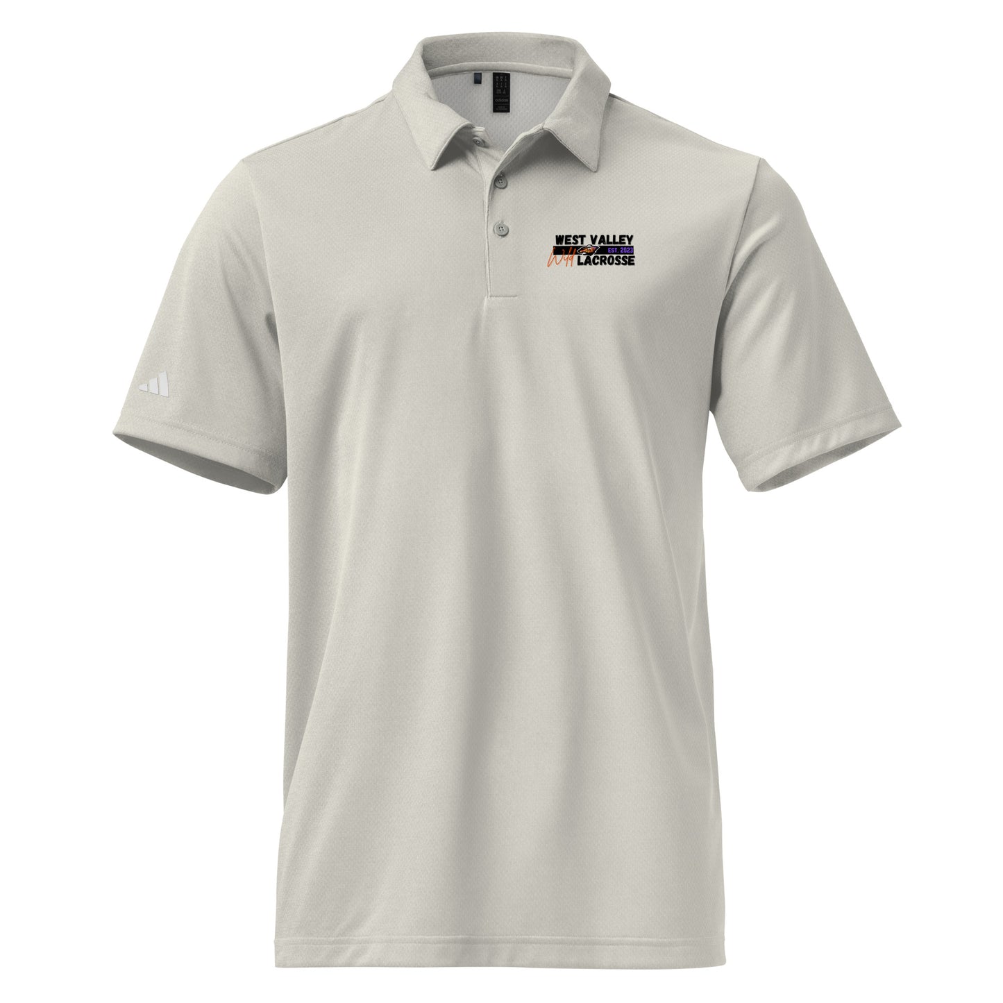Adult WVW Lacrosse Adidas Space-Dyed Polo Shirt