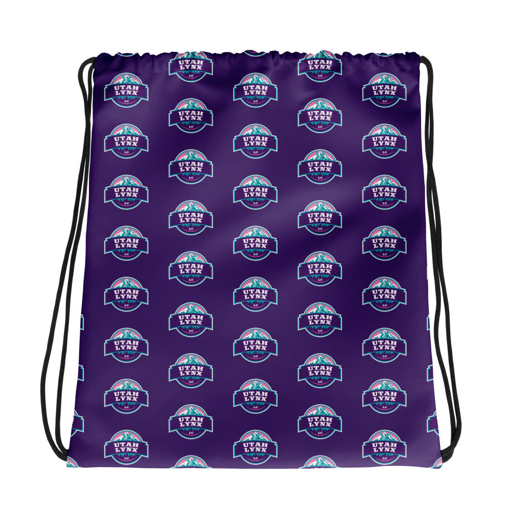 Utah Lynx Drawstring Bag
