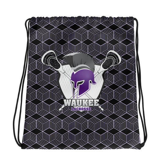 Waukee Lacrosse Drawstring Bag