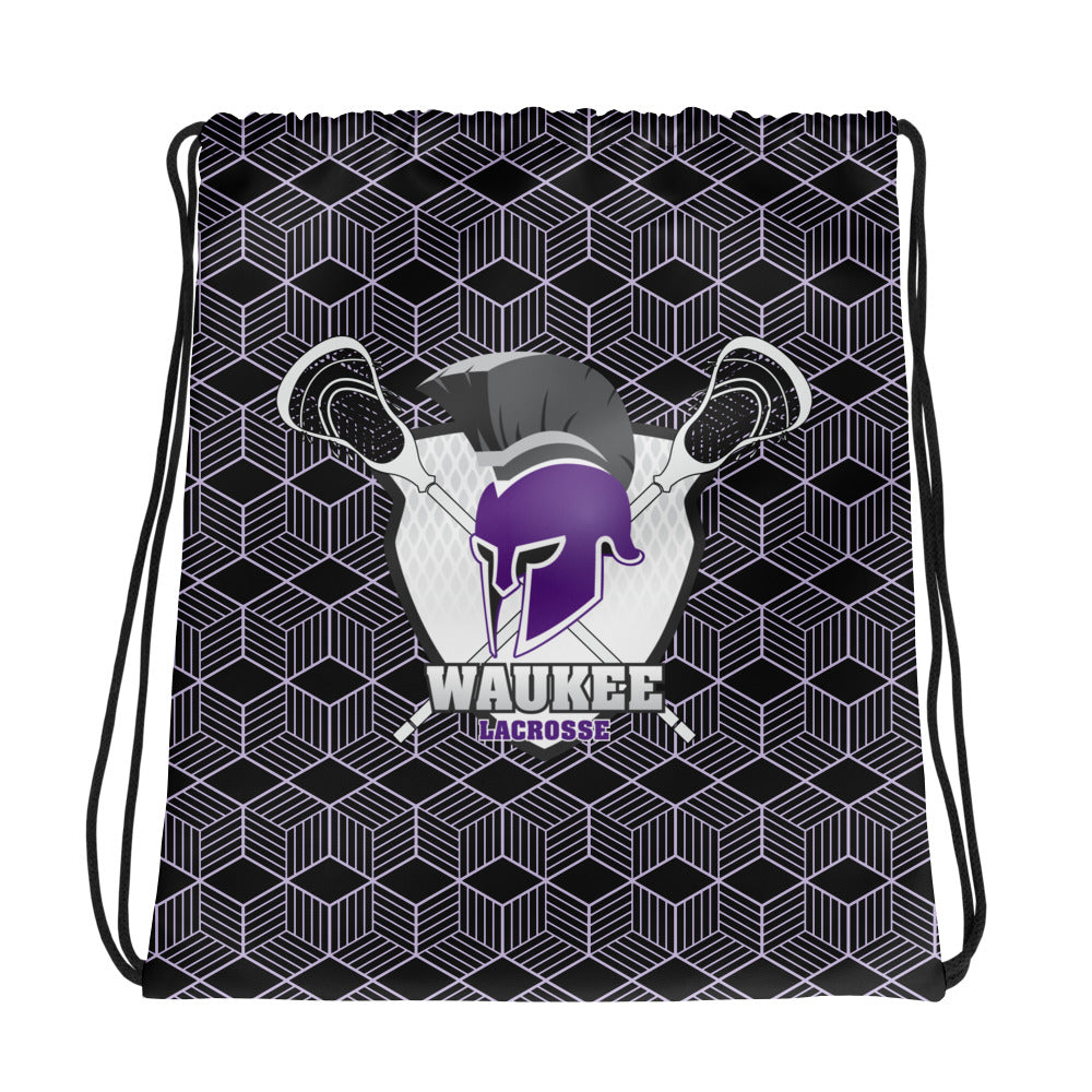 Waukee Lacrosse Drawstring Bag