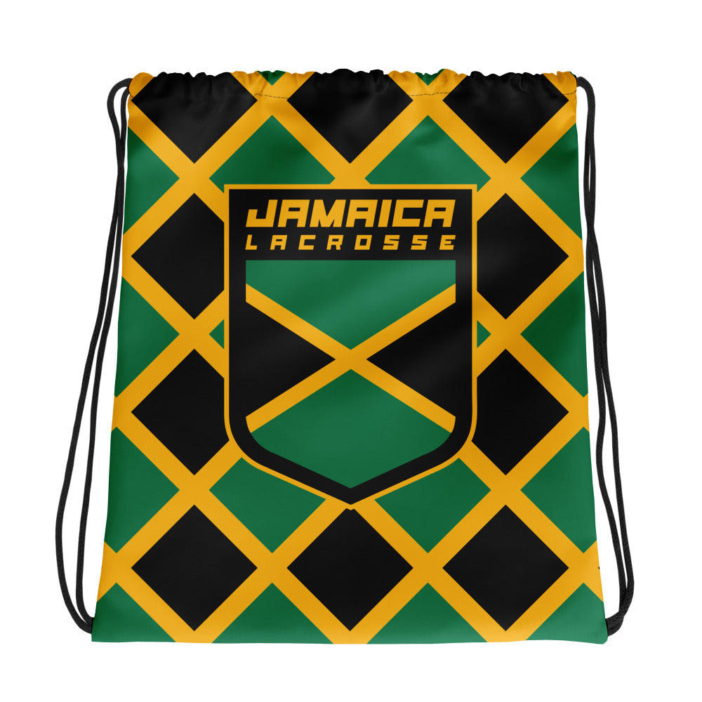 Jamaica Lacrosse Drawstring Bag