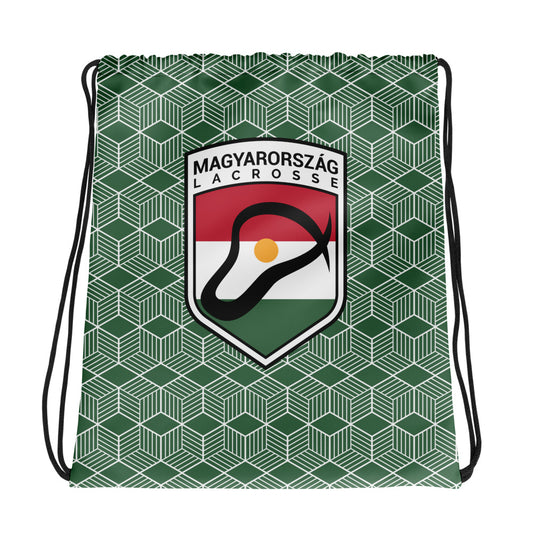 Hungary Lacrosse Drawstring Bag