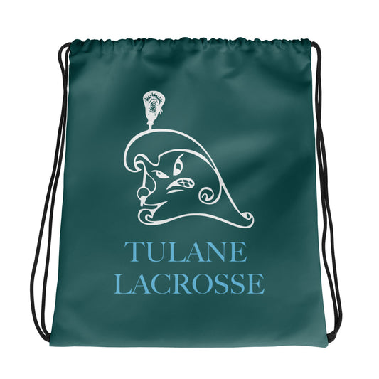 Tulane Lacrosse Drawstring Bag