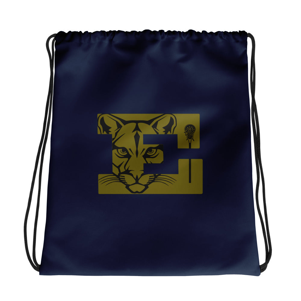 Evergreen High School Lacrosse Drawstring Bag