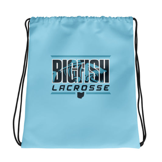 Big Fish Lacrosse Drawstring bag