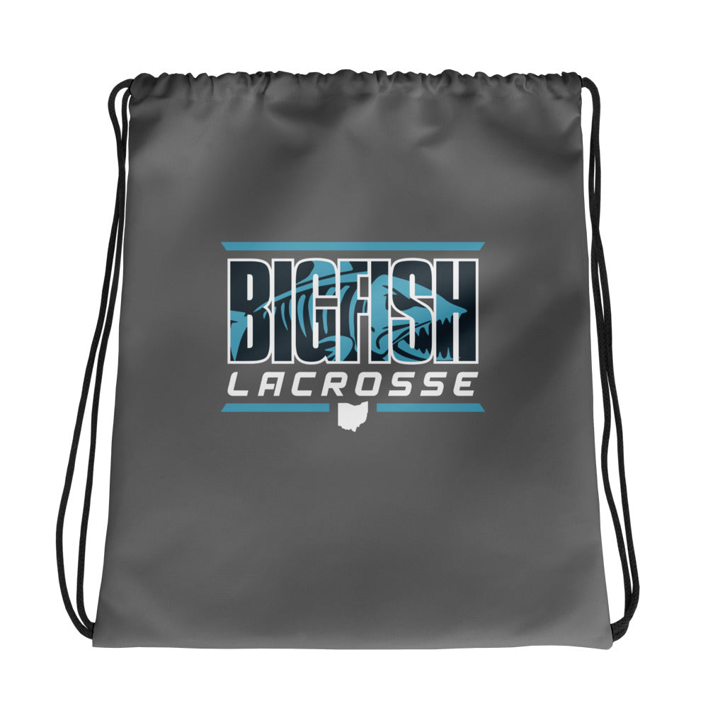 Big Fish Lacrosse Drawstring bag