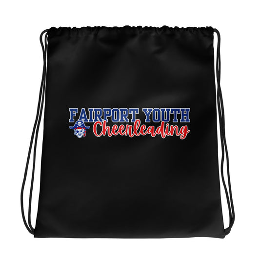 Fairport Youth Football and Cheer Drawstring Bag