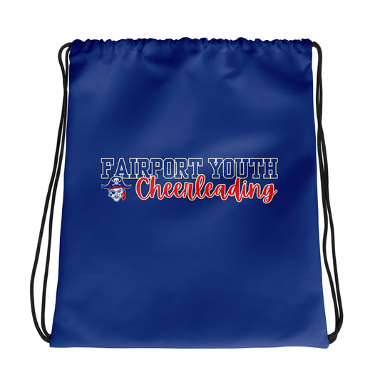Fairport Youth Football and Cheer Drawstring Bag