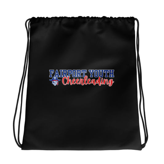 Fairport Youth Football and Cheer Drawstring Bag