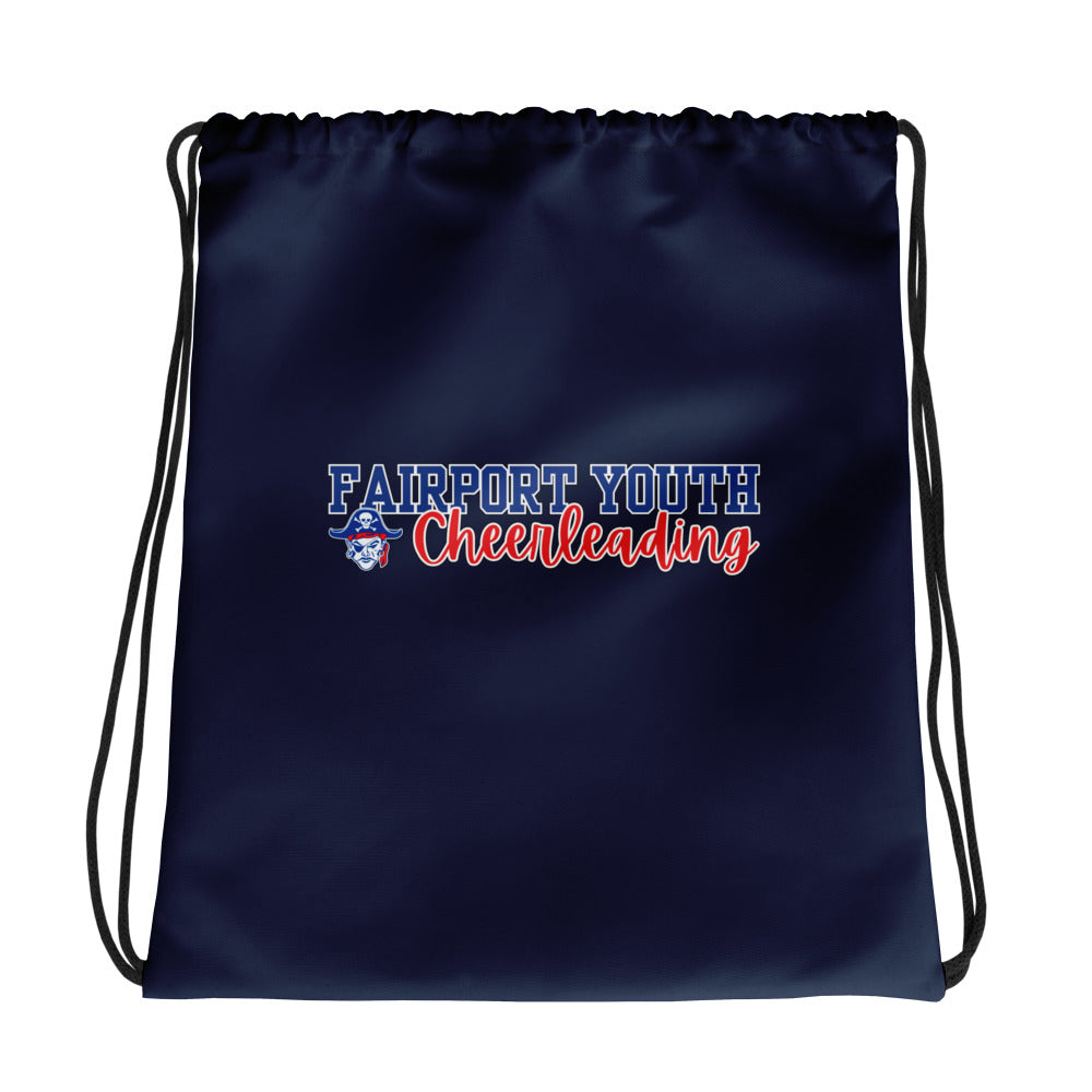 Fairport Youth Football and Cheer Drawstring Bag
